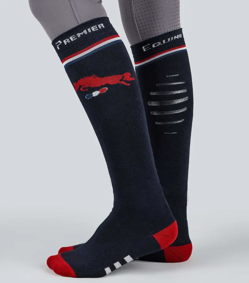 Pe Replay Riding Socks (1 Pair) Navy 1