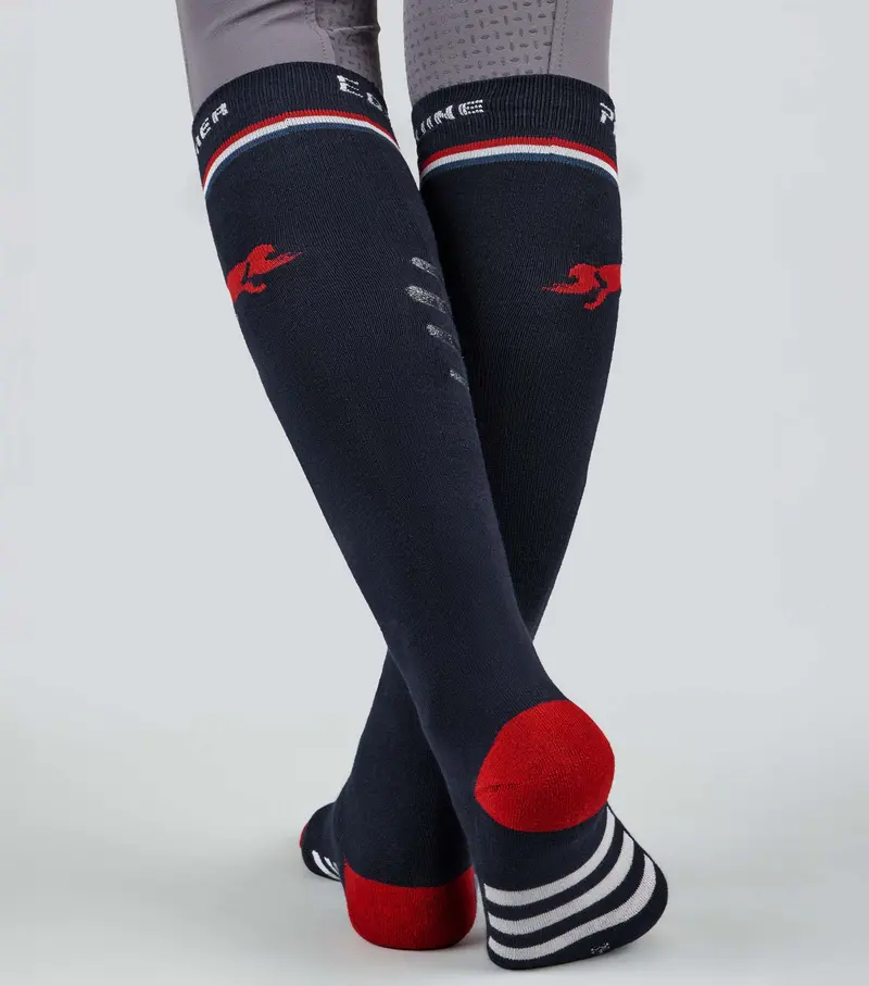 Pe Replay Riding Socks (1 Pair) Navy 2