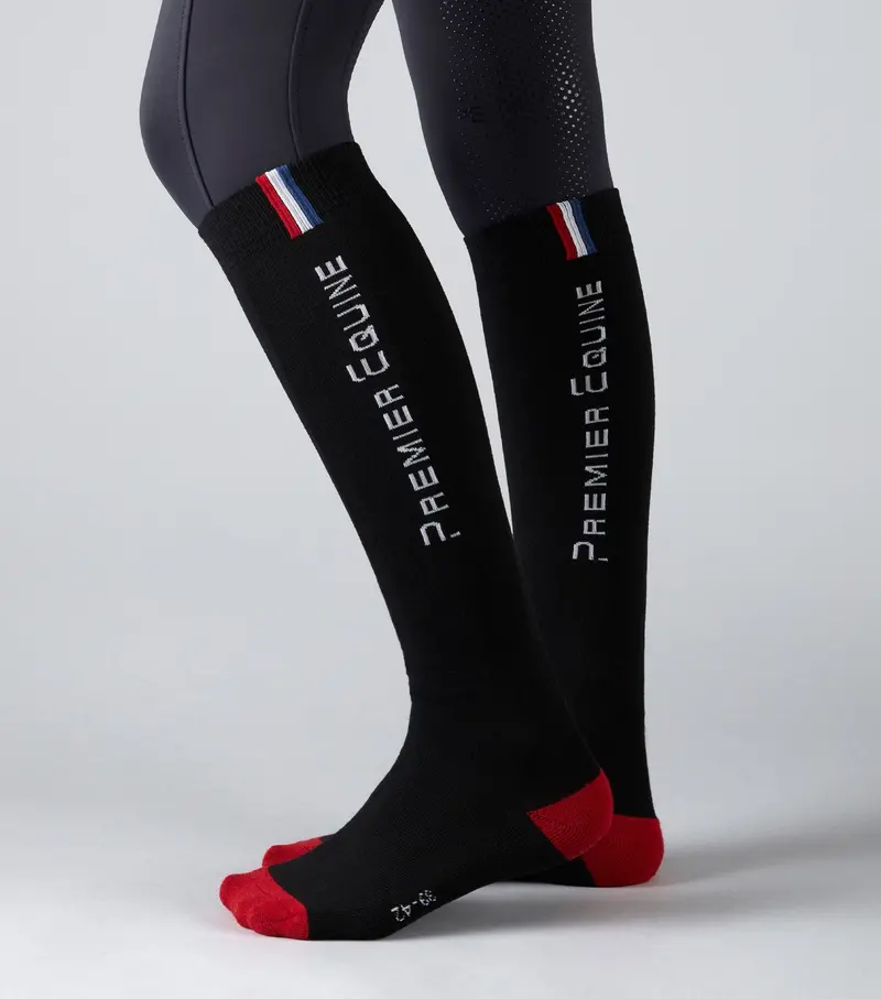 Pe Sports Series Riding Socks (1 Pair) Black 1