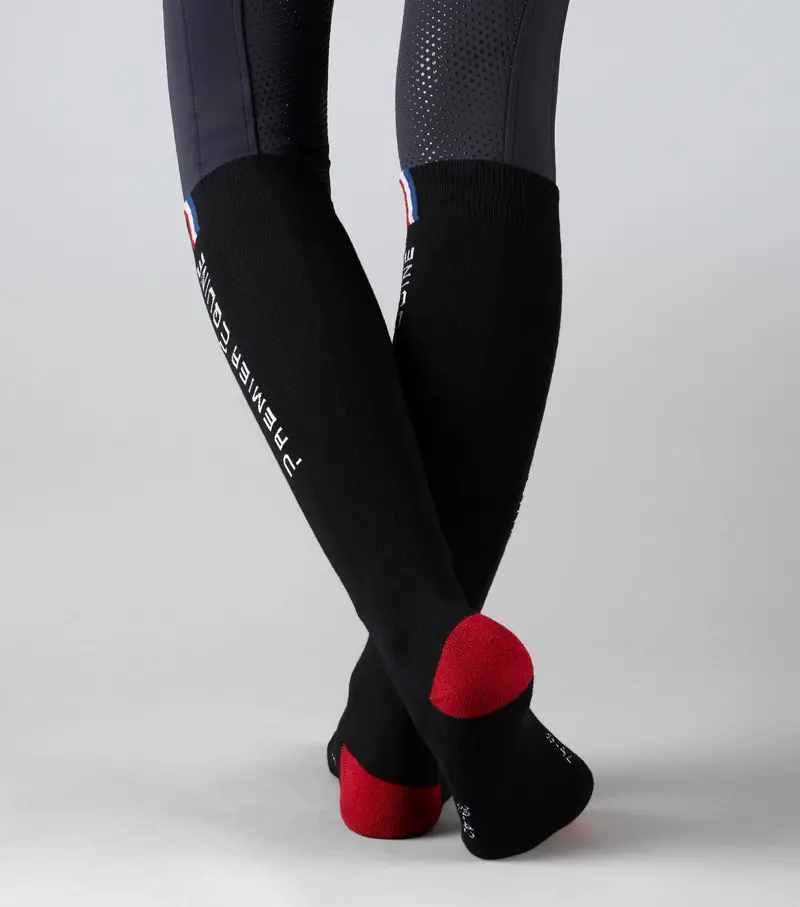 Pe Sports Series Riding Socks (1 Pair) Black 3