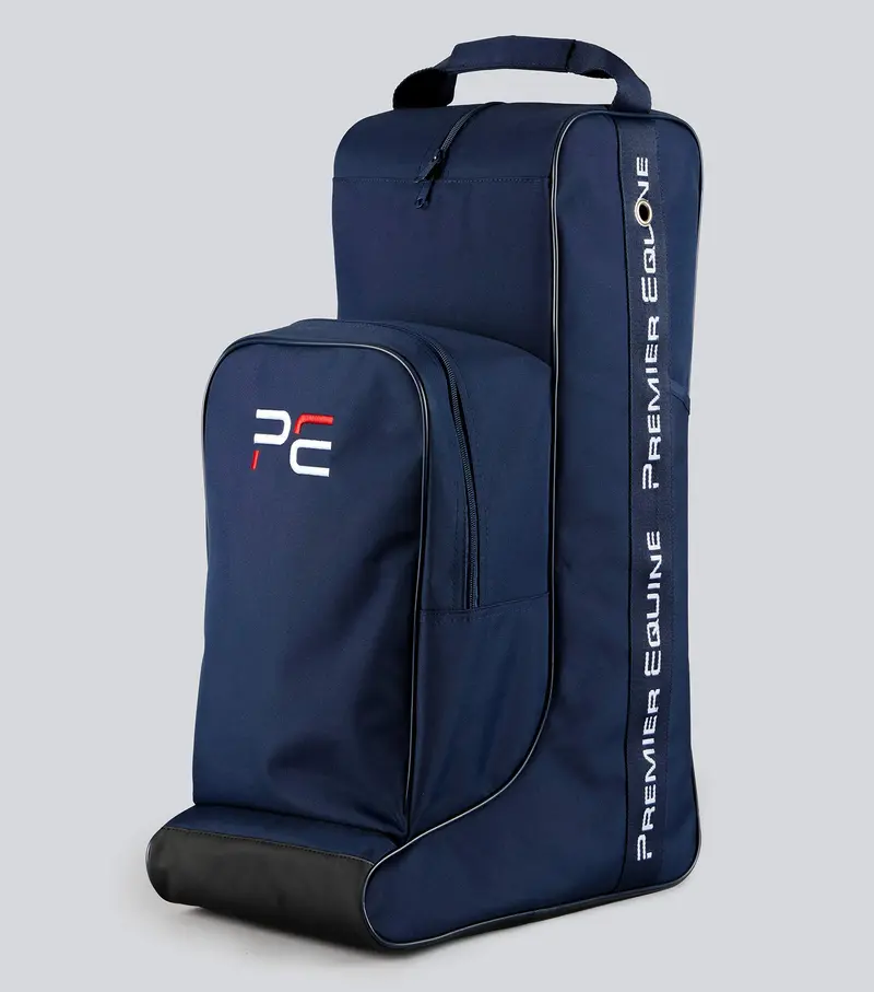 Pe Team Tall Boot Bag With Storage Navy 1