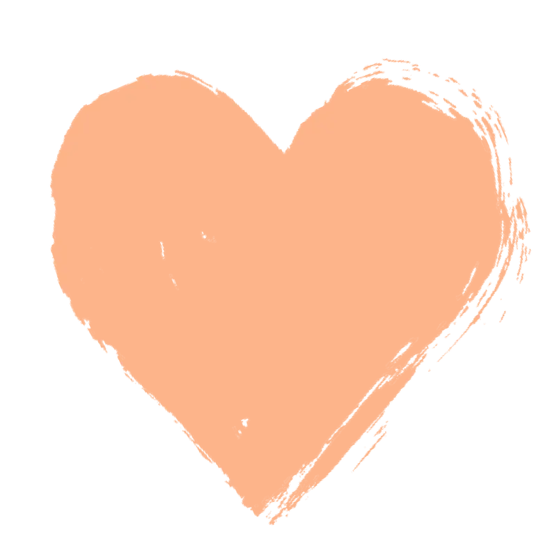 Peach & Love Trim Paint 1
