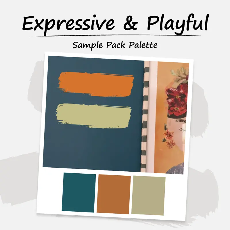 Peel & Stick Samples - Expressive & Playful 1