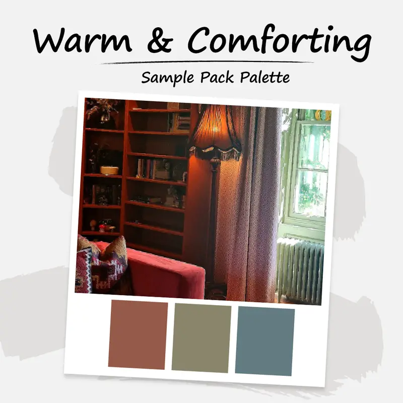 Peel & Stick Samples - Warm & Comforting Palette 1