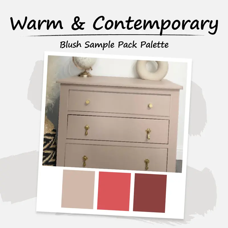 Peel & Stick Samples - Warm & Contemporary Blush Palette 1