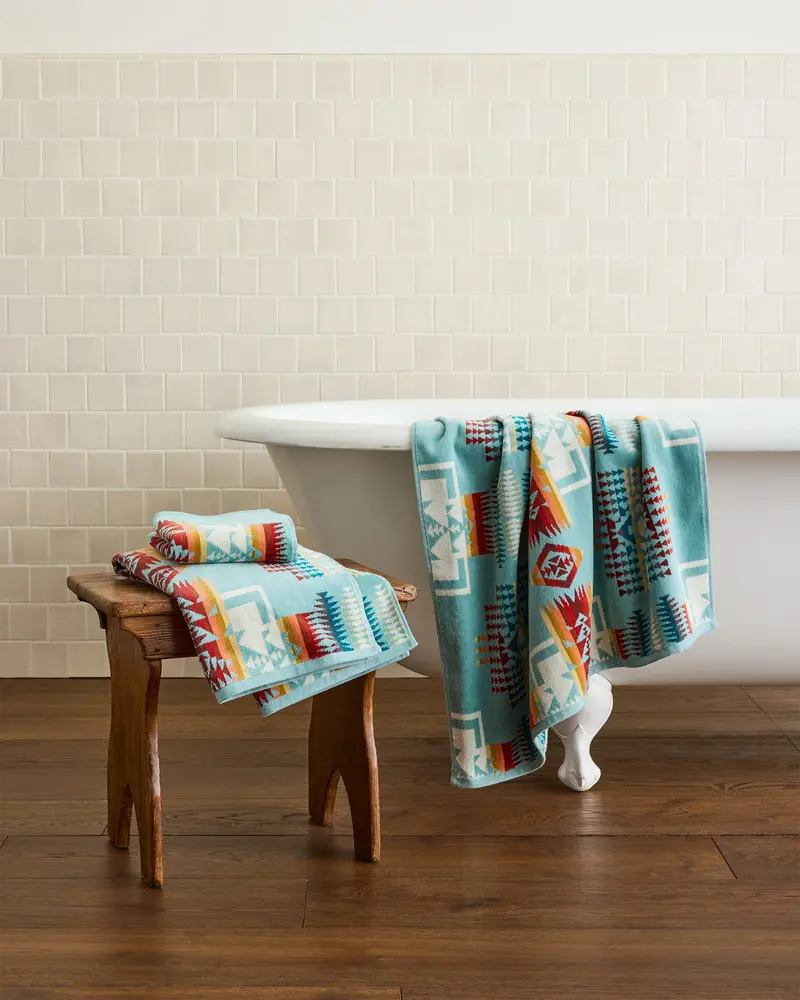 Pendleton Aqua Chief Joseph Towel Collection 1