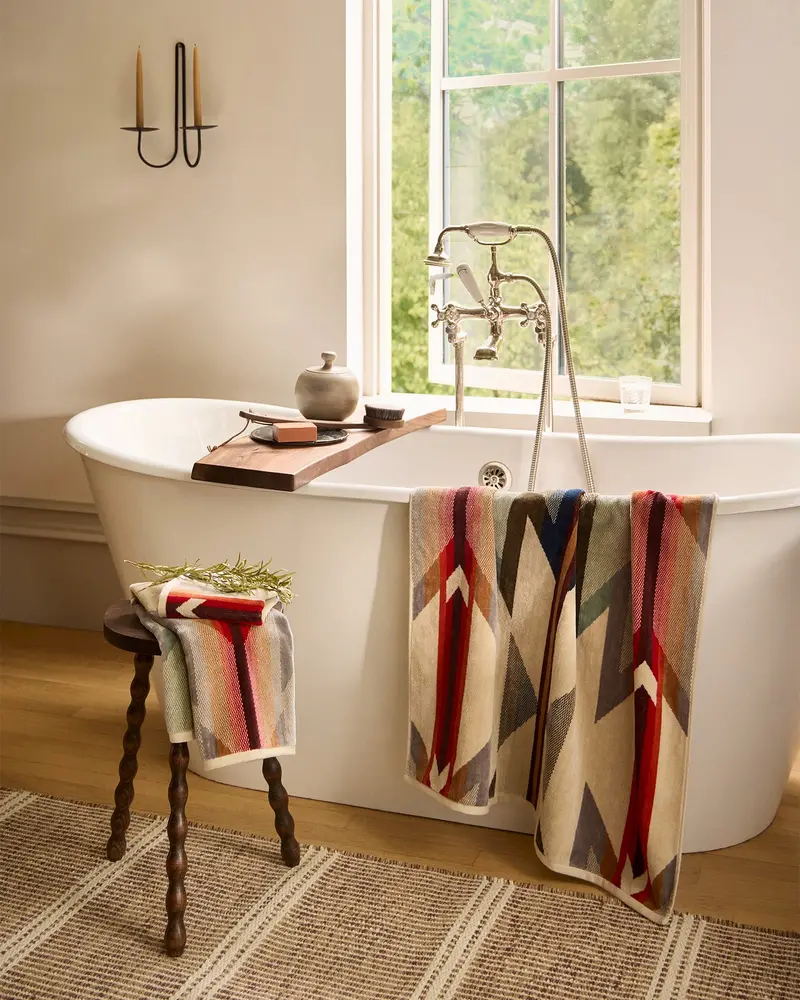 Pendleton Tan Wyeth Trail Towel Collection 1