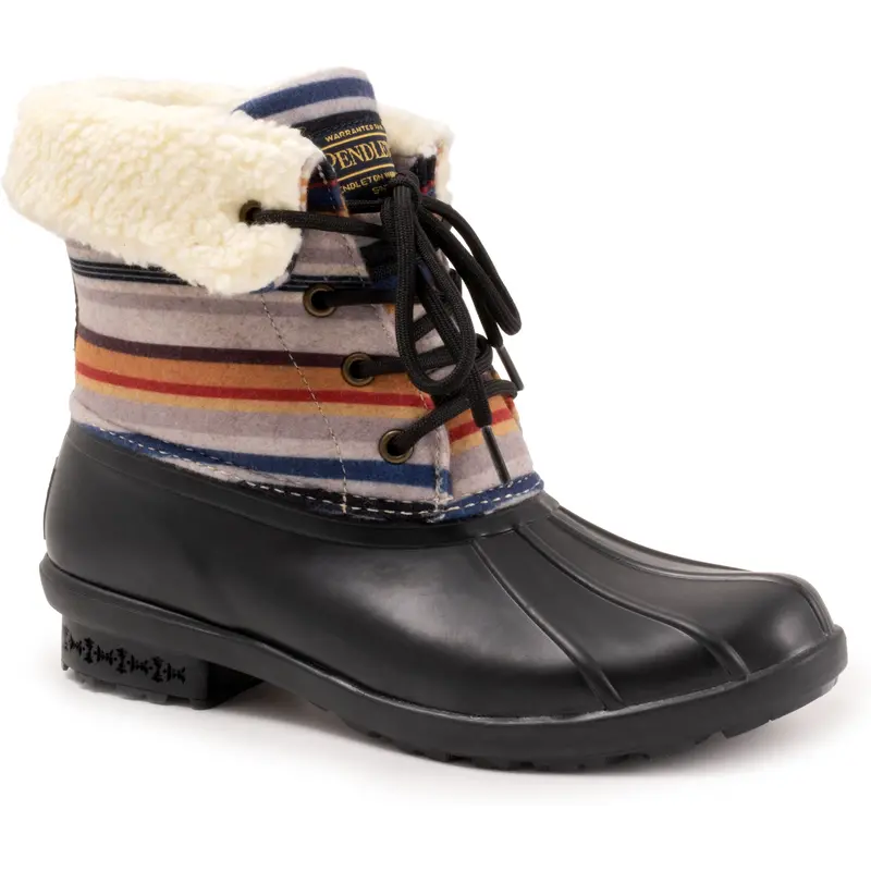 Pendleton Women's Black Bridger Duck Boot 1