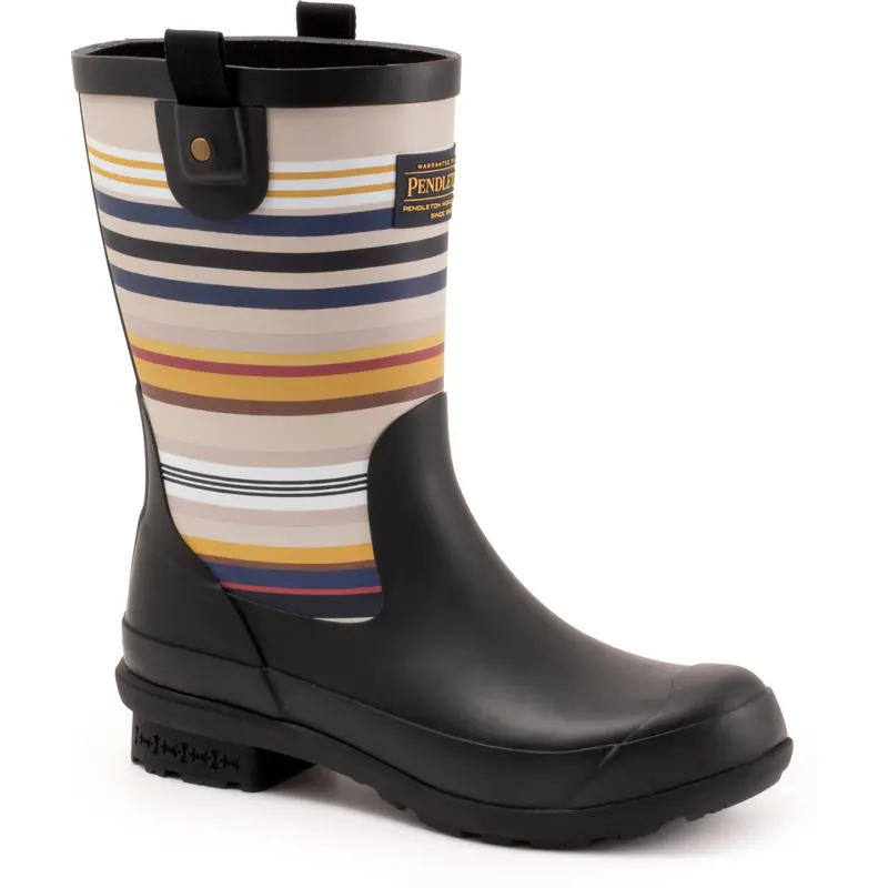 Pendleton Women's Black Bridger Mid Rain Boot 1