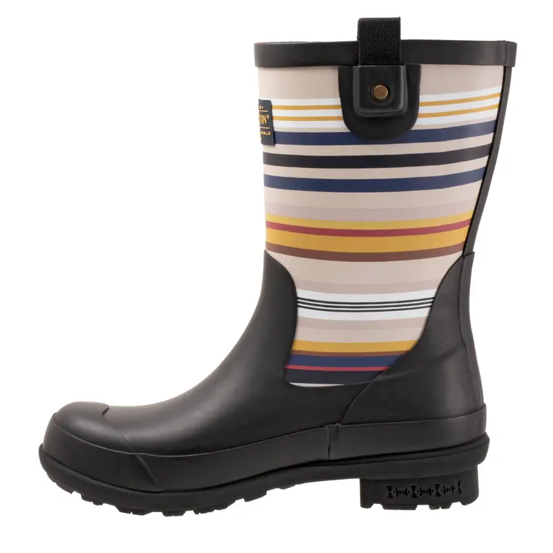 Pendleton Women's Black Bridger Mid Rain Boot 6