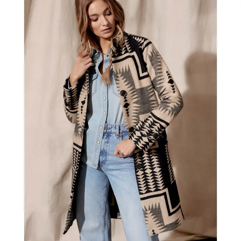 Pendleton Women's Timberline Jacquard Coat 1