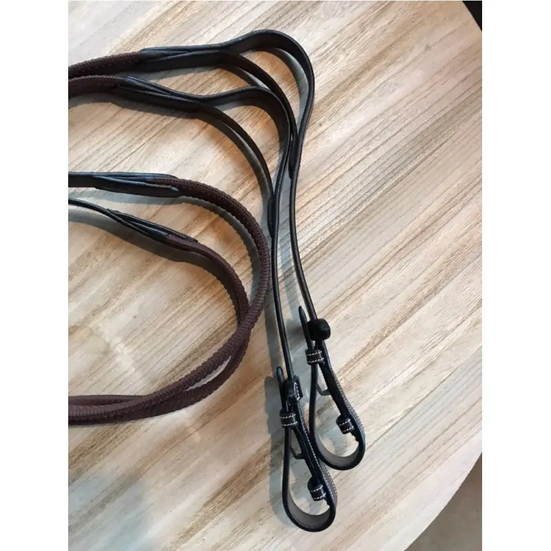 Pénélope Leather And Elastic Reins 1