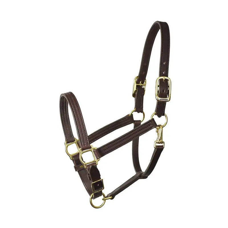 Perri's 1" Turnout Halter - Havana 1