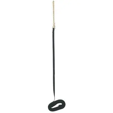 Perri's Black Cotton Lunge Line With Chain 1