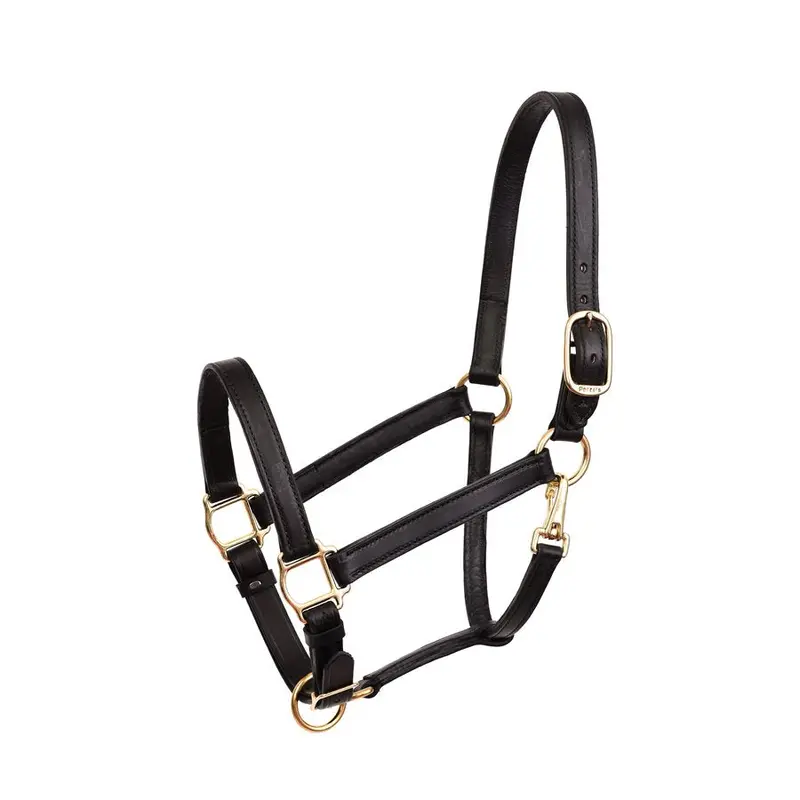 Perri's Leather 1" Leather Turnout Halter 1