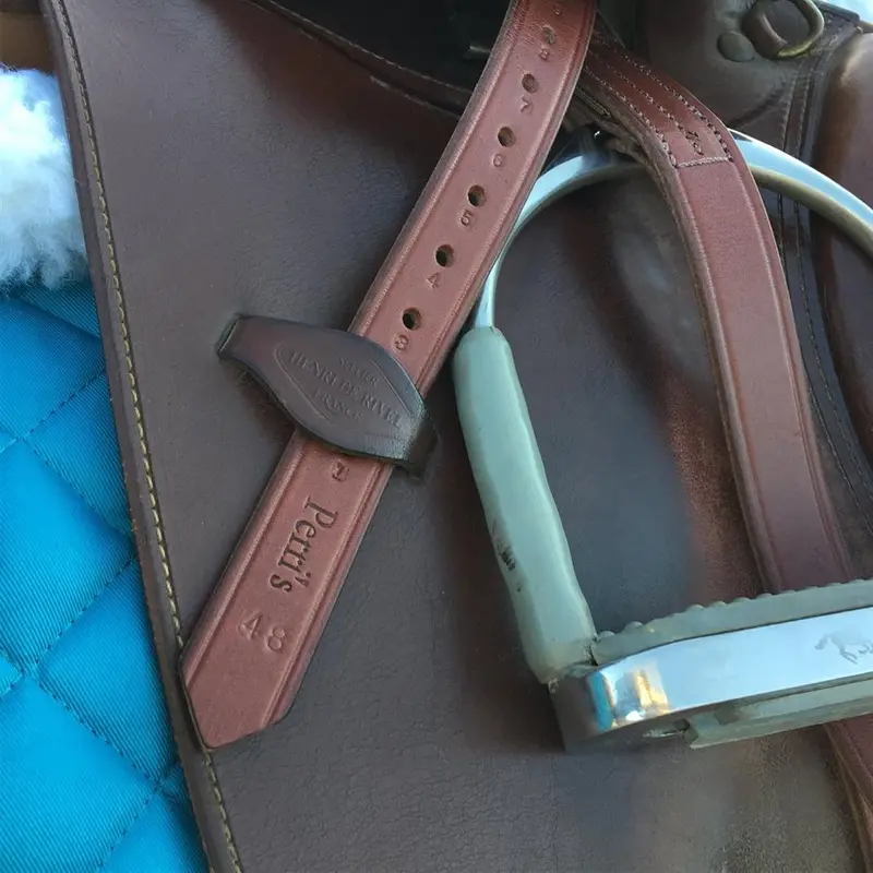 Perri's Leather 3/4" Stirrup Leathers 1