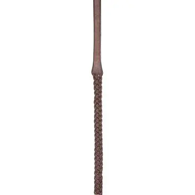 Perri's Leather 5/8" X 54" Braided Havana Leather Reins 1