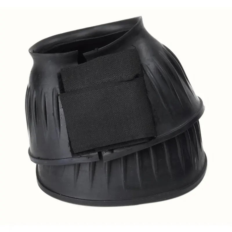 Perri's Leather Black Velcro Easy On Bell Boots 1