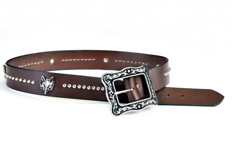 Phs Saddlery Hunt Club Ladies Fox Head Belt 1