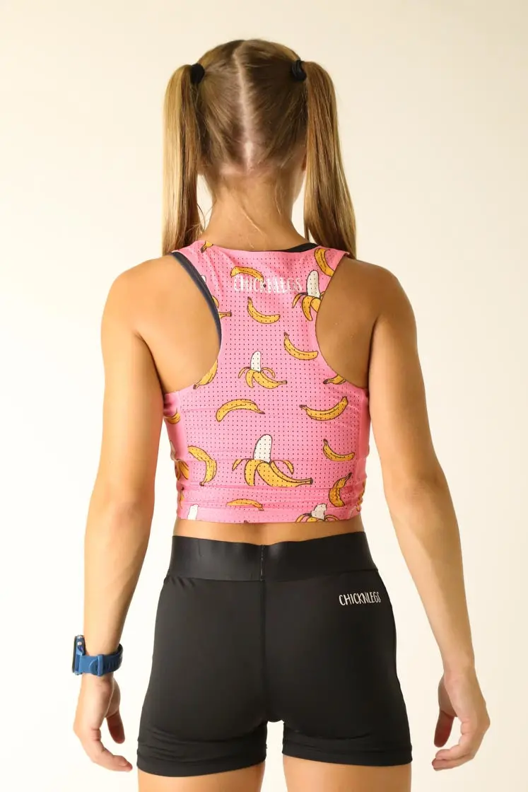 Pink Bananas Pwr Crop Top 4