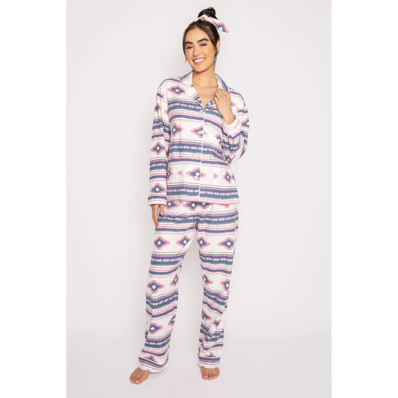 Pj Salvage Desert Dreamer Flannel Pj Set 1
