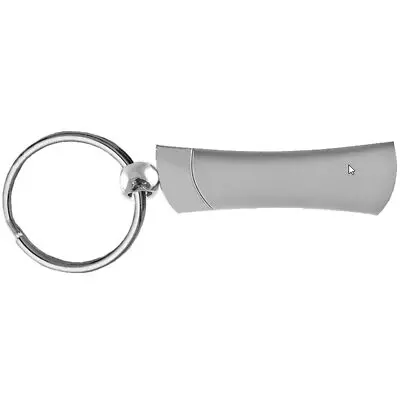Plain Blade Key Chain (Silver) 1