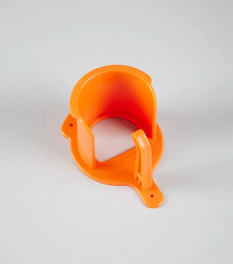 Plastic Bridle Rack Orange 1