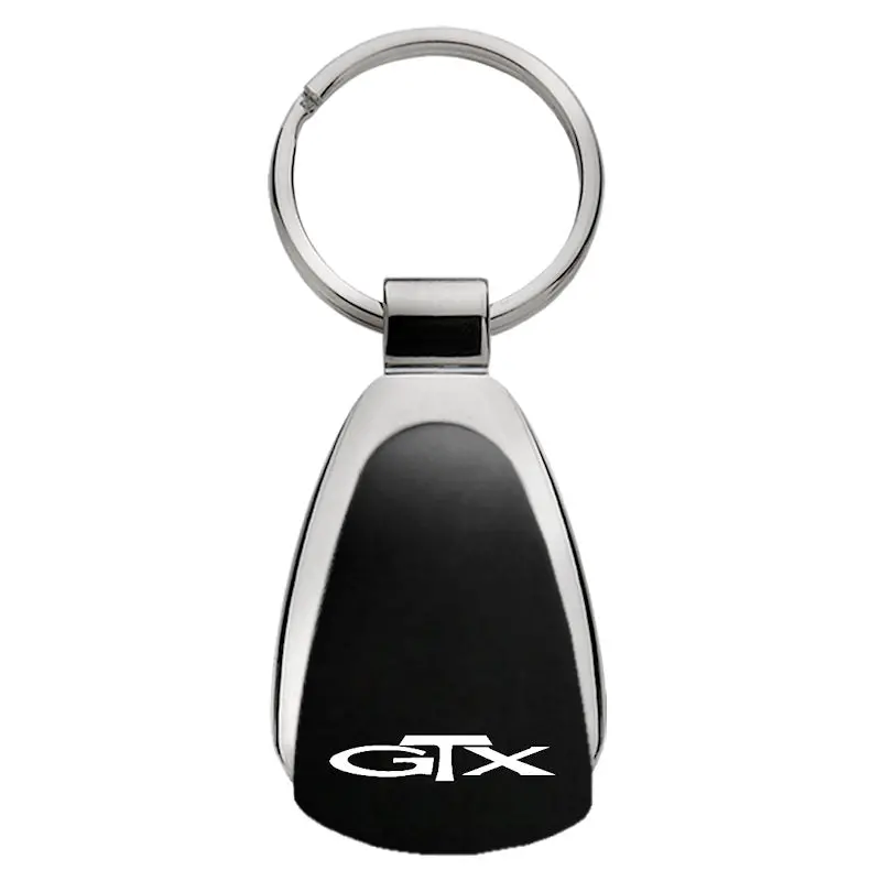Plymouth Gtx Tear Drop Key Ring (Black) 1