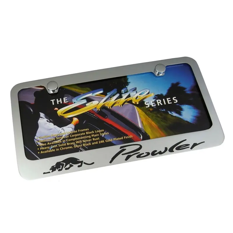 Plymouth Prowler License Plate Frame (Chrome) 1