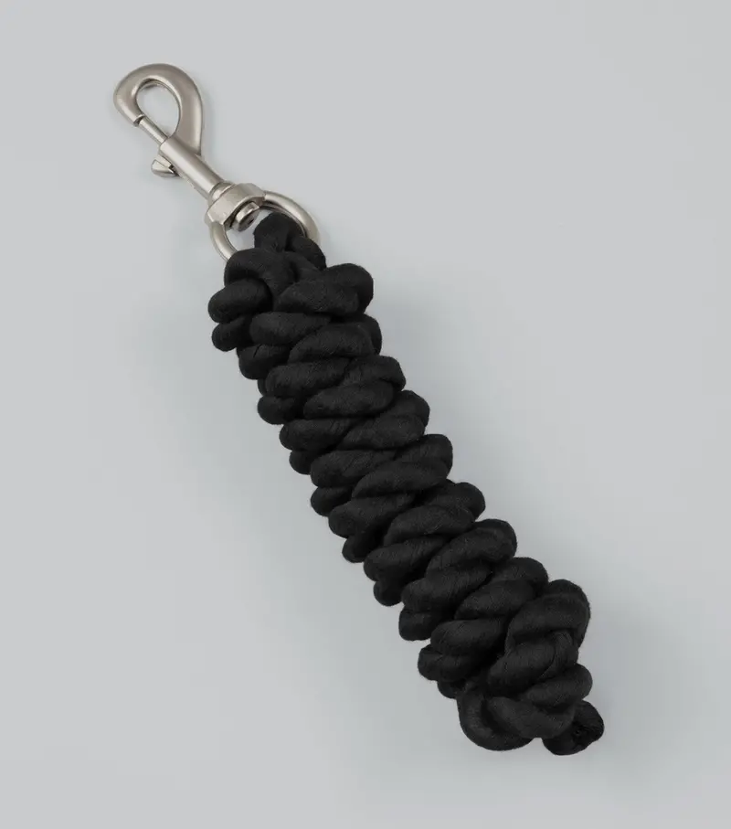 Polycotton Lead Rope: 2 Meters Black 1