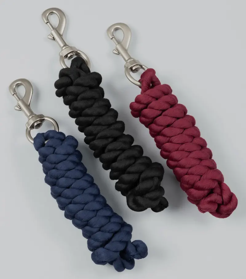 Polycotton Lead Rope: 2 Meters Black 2
