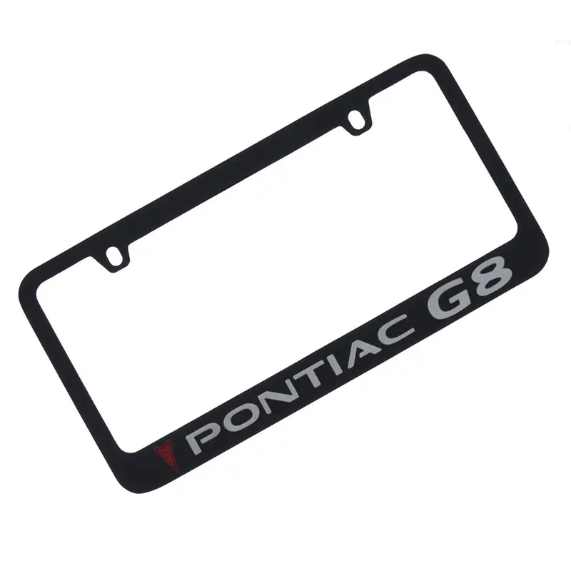 Pontiac G8 License Plate Frame (Black) 1