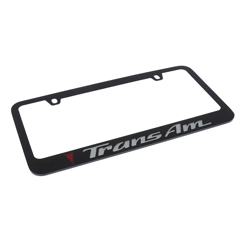 Pontiac Trans Am License Plate Frame (Black) 2