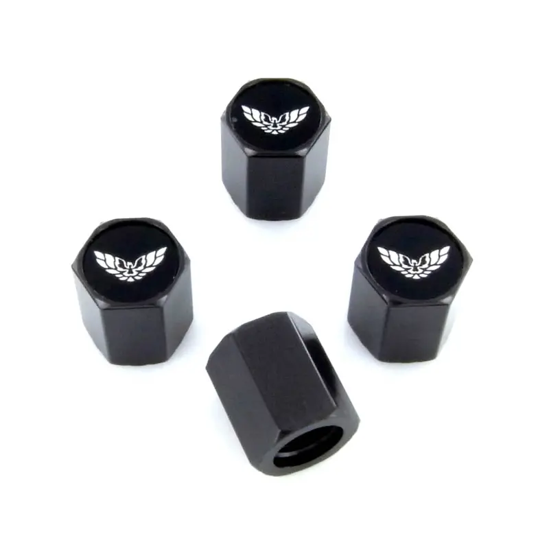 Pontiac Trans Am Logo Tire Stem Valve Caps 1