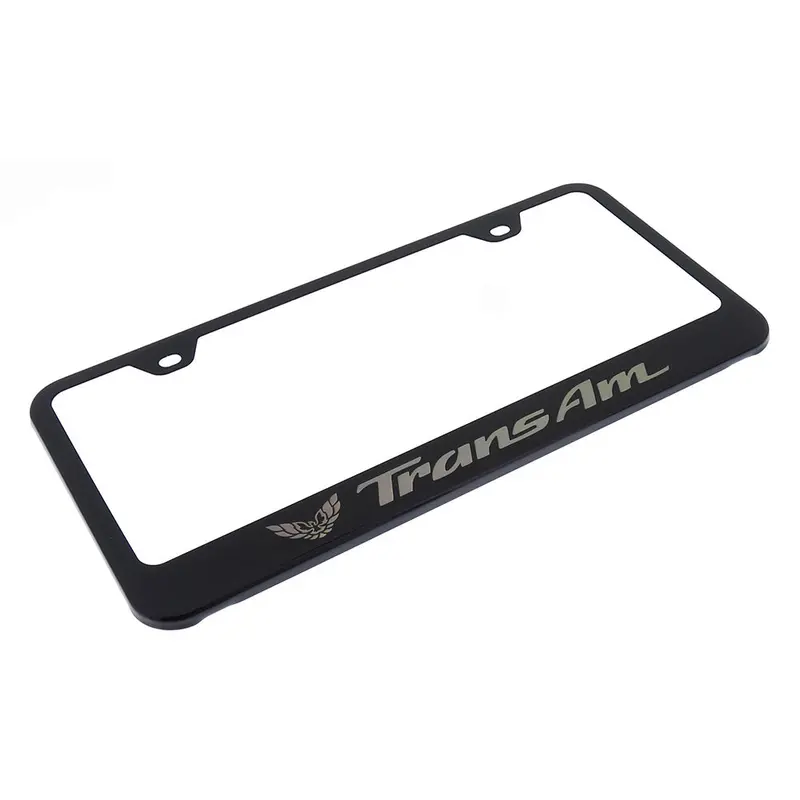 Pontiac Trans License Plate Frame (Black) 2