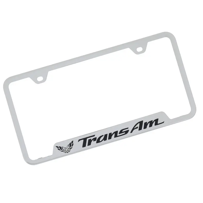 Pontiac Trans License Plate Frame (Chrome) 1
