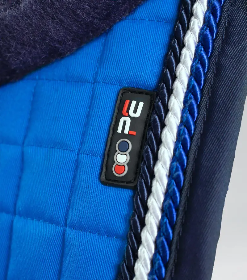 Pony Close Contact Merino Wool Half Lined European Gp/ Jump Square Royal Blue/Navy Wool 2