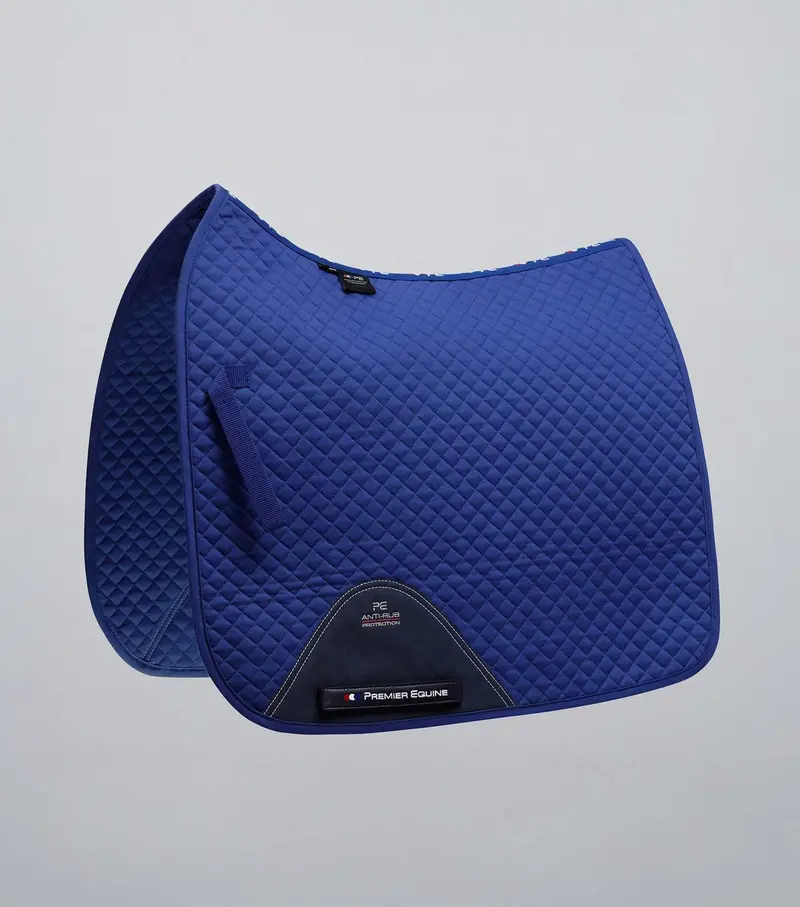 Pony Plain Cotton Dressage Square Royal Blue 1