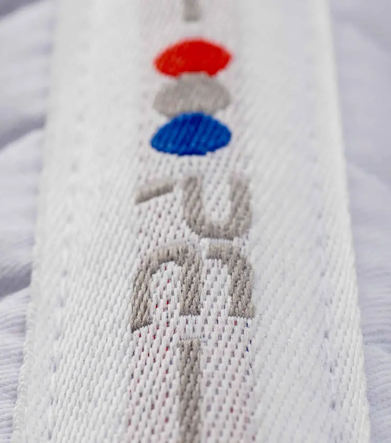 Pony Plain Cotton Dressage Square White 2