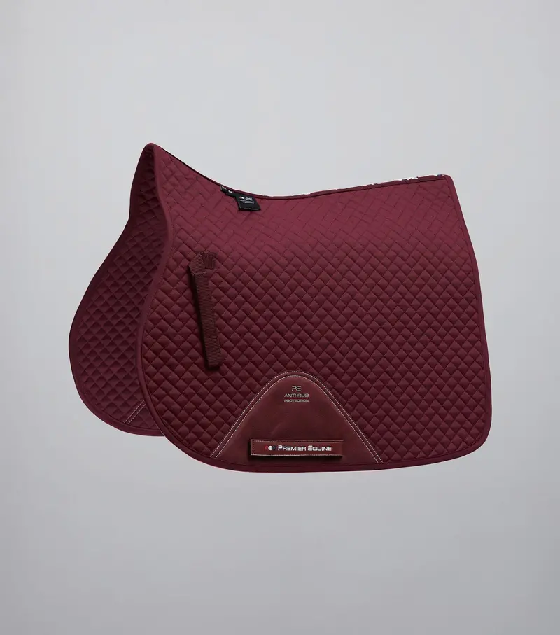 Pony Plain Cotton Gp/Jump Square Burgundy 1
