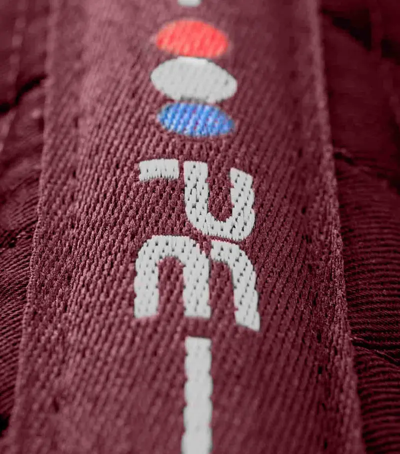 Pony Plain Cotton Gp/Jump Square Burgundy 2