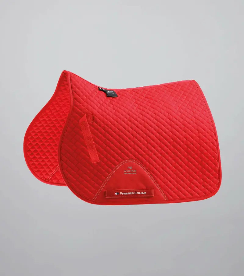 Pony Plain Cotton Gp/Jump Square Red 1
