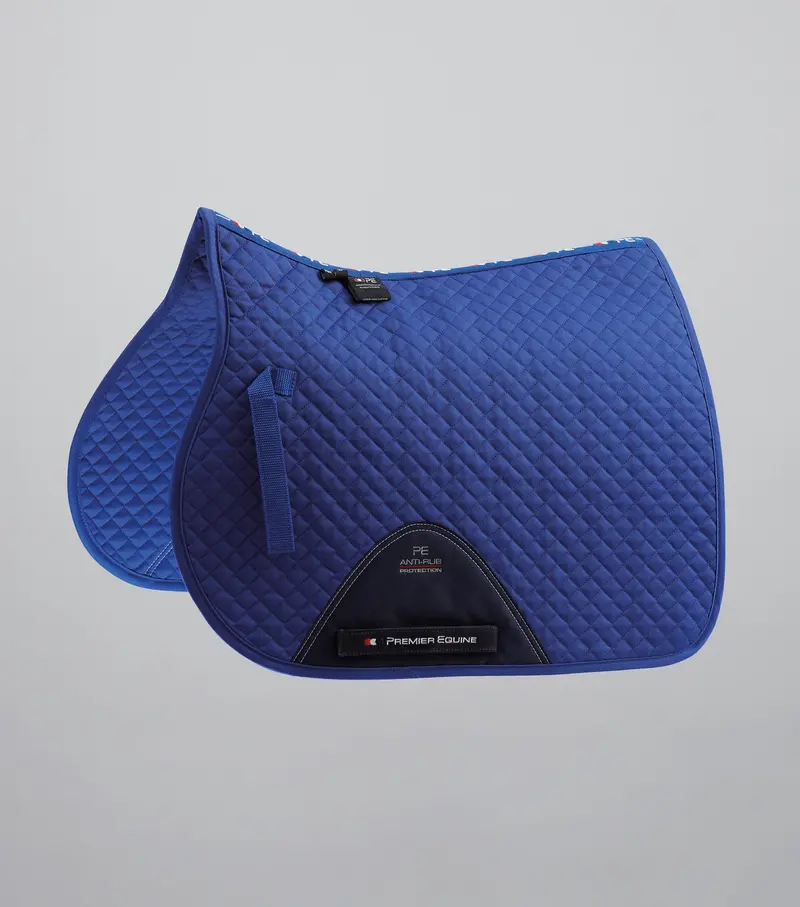 Pony Plain Cotton Gp/Jump Square Royal Blue 1