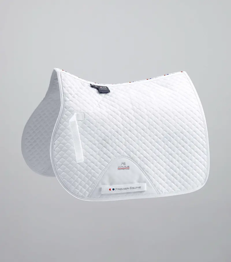 Pony Plain Cotton Gp/Jump Square White 1