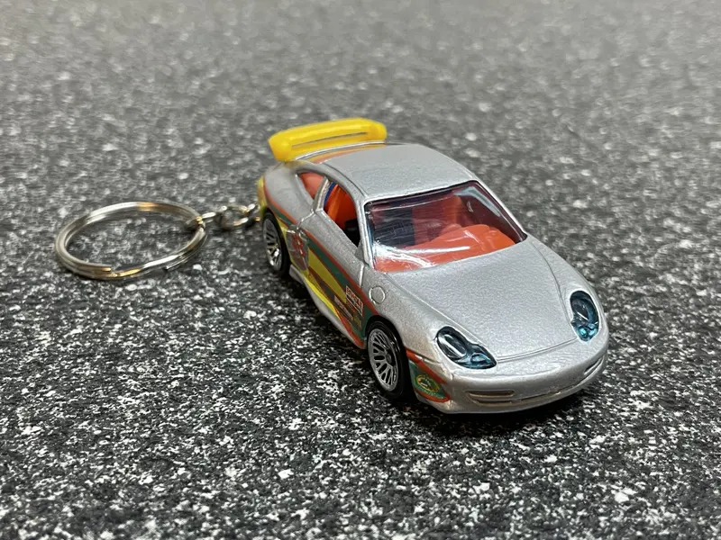 Porsche 911 996 Gt3 Cup Keychain Hot Wheels Matchbox 1