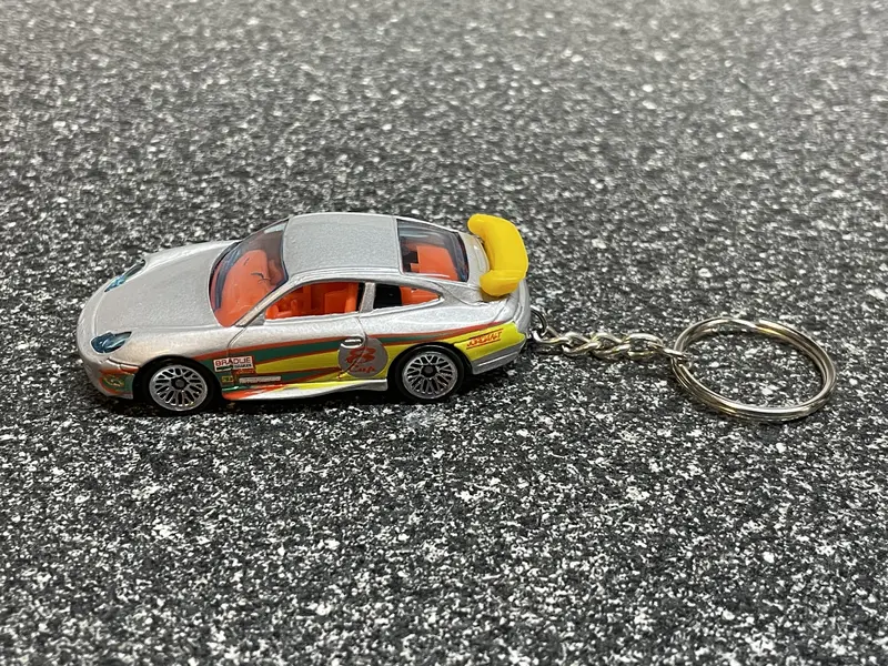 Porsche 911 996 Gt3 Cup Keychain Hot Wheels Matchbox 2