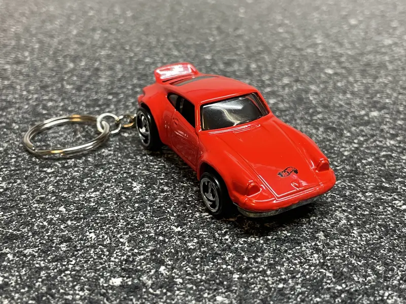 Porsche 911 Carrera Rs Red Keychain Hot Wheels Matchbox 1