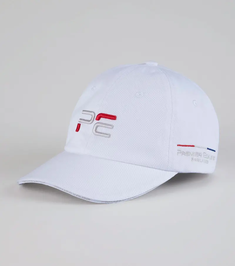 Premier Equine Baseball Cap White 1