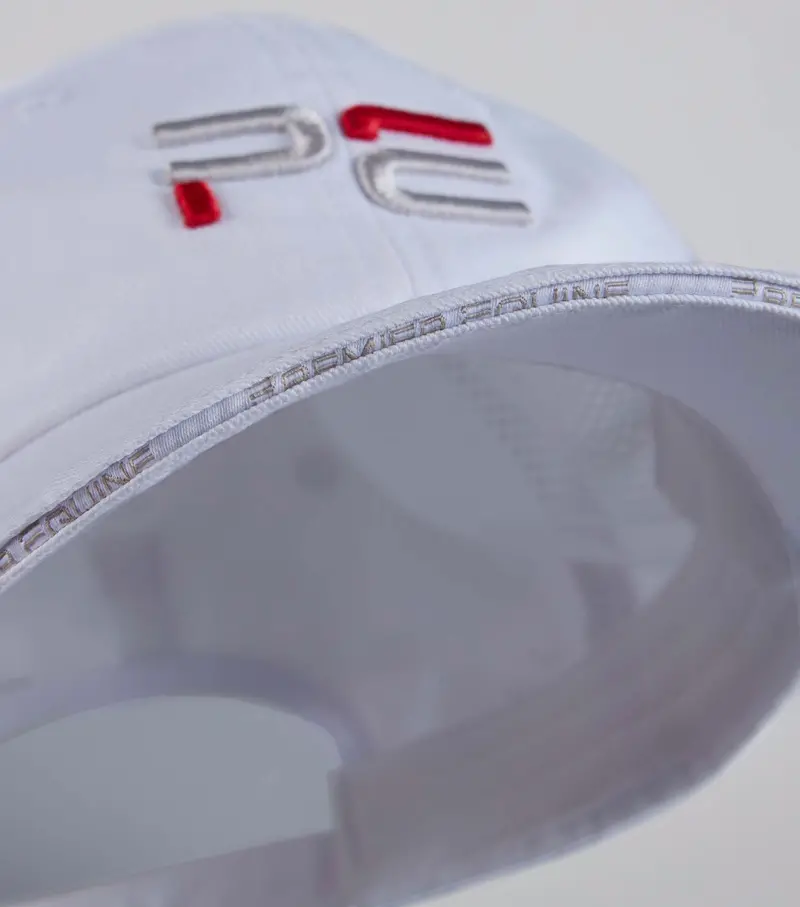 Premier Equine Mens Baseball Cap White 2