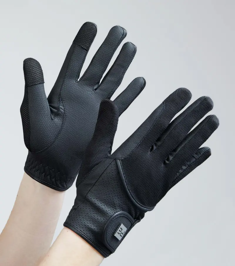 Presa Mesh Riding Gloves Black 1